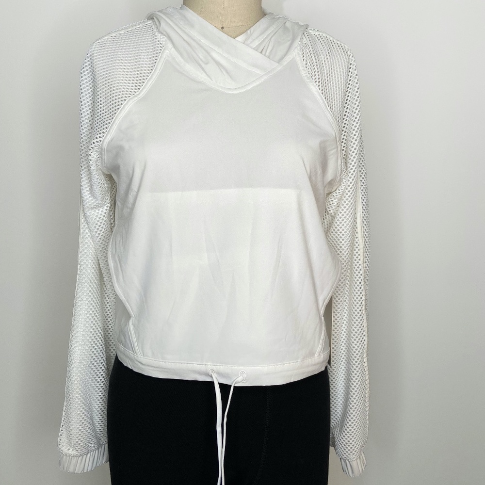 LULULEMON Catch a Breeze Pullover Hoodie White s4